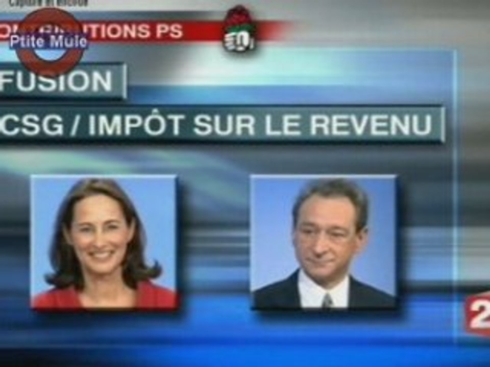 Les contributions du PS