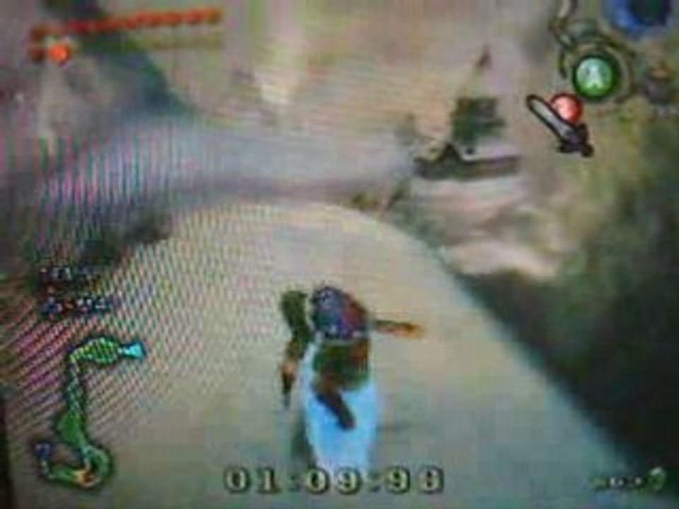 Bug: le toit du manoir...