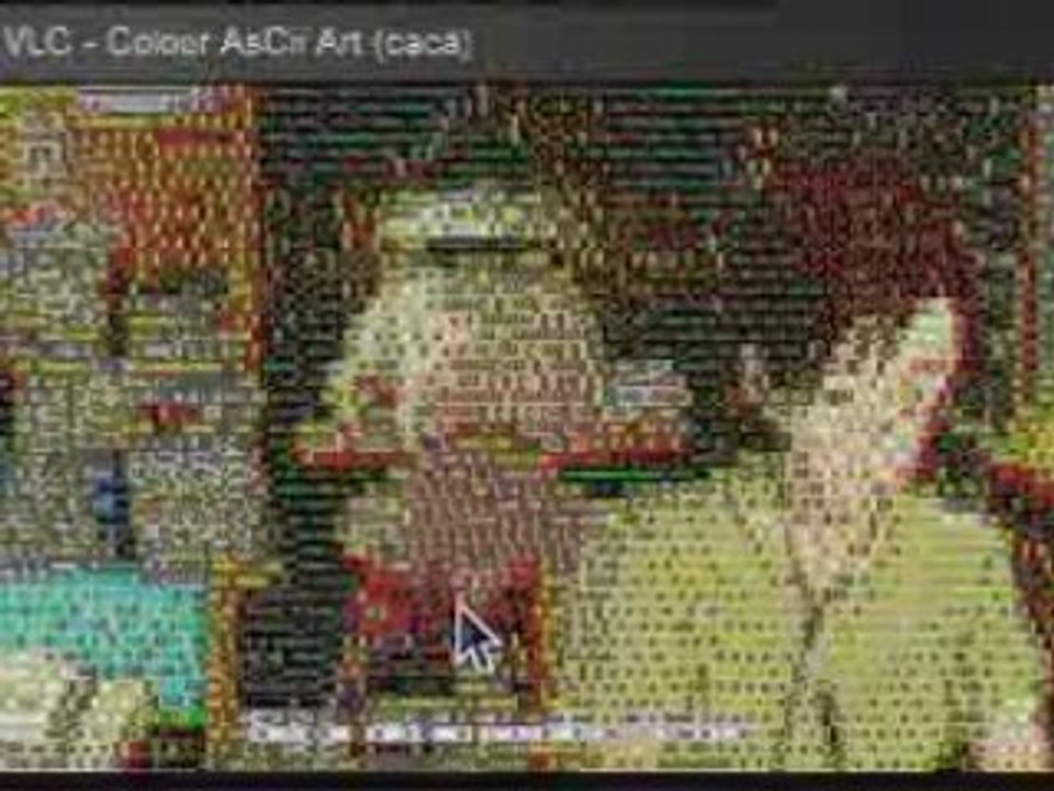 Vidéo en Ascii depuis Putty