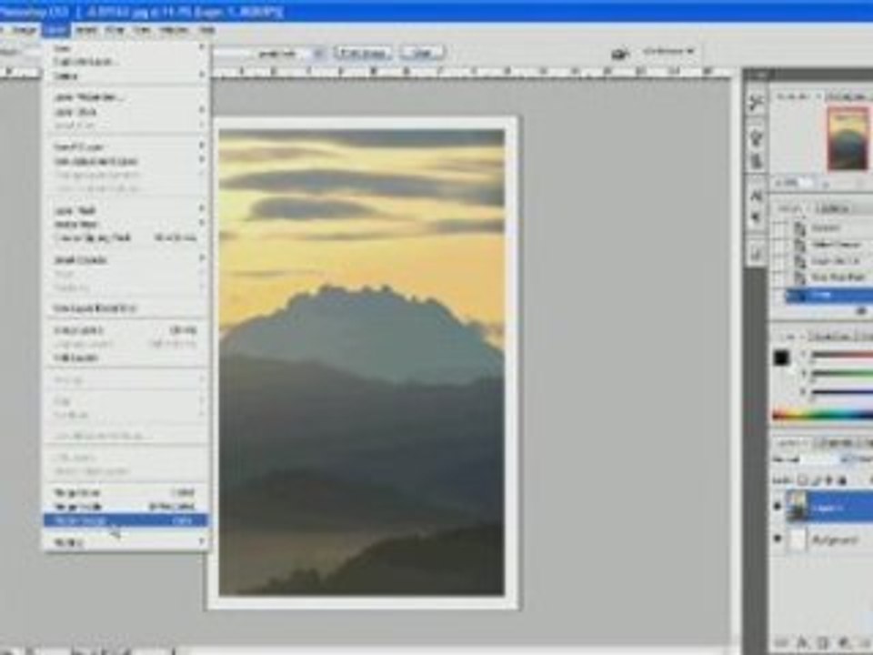 Creating Borders on Images Using Photoshop CS3