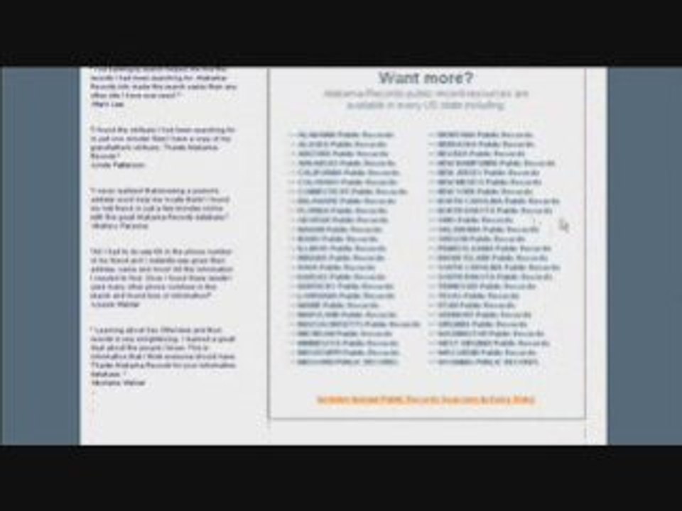 Alabama Records - Instantly Search Public Records!