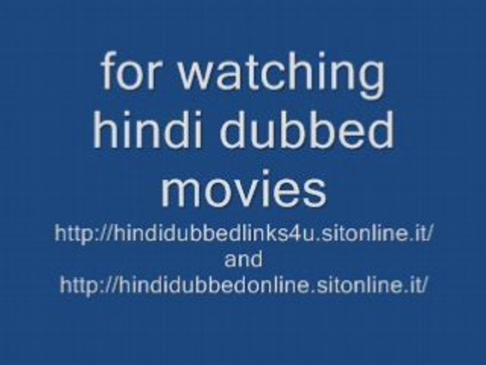 Hindi Dubbed Movies Online 🎬
