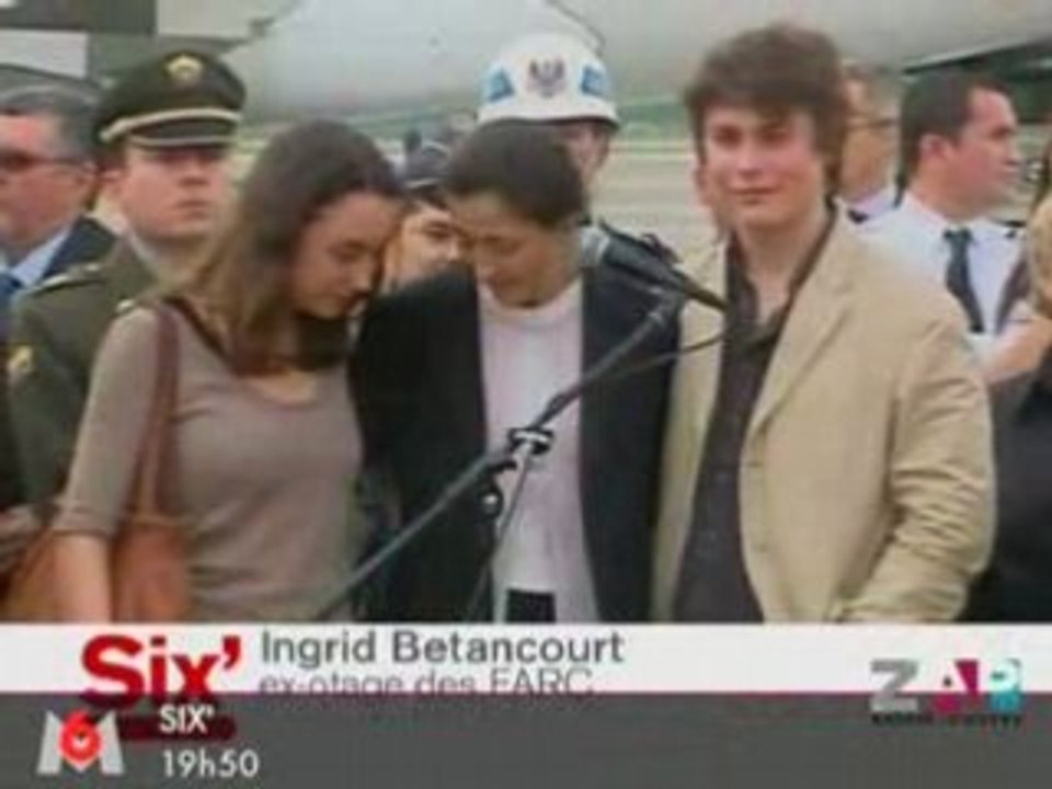Libération d'Ingrid Betancourt