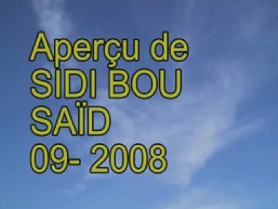 Sidi Bou Saïd septembre 2008