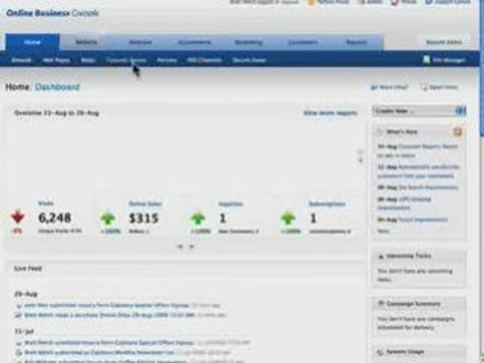 StirSuite.com Web Content Management System CMS CRM Software