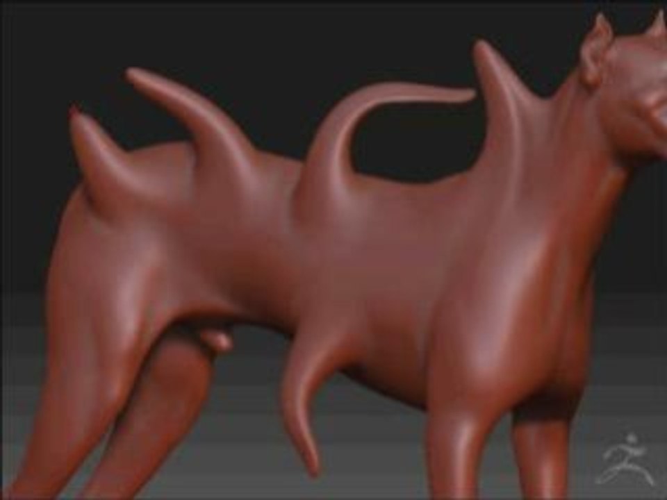 ZBrush - Altered Dog