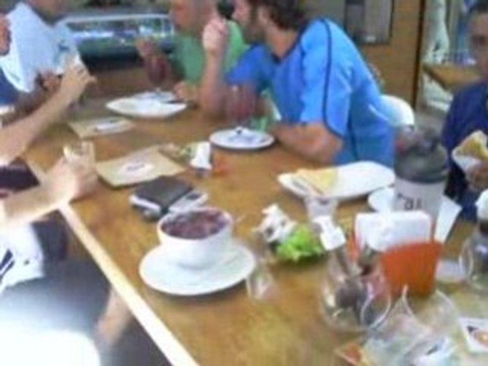 Caveirinha Team pós treino