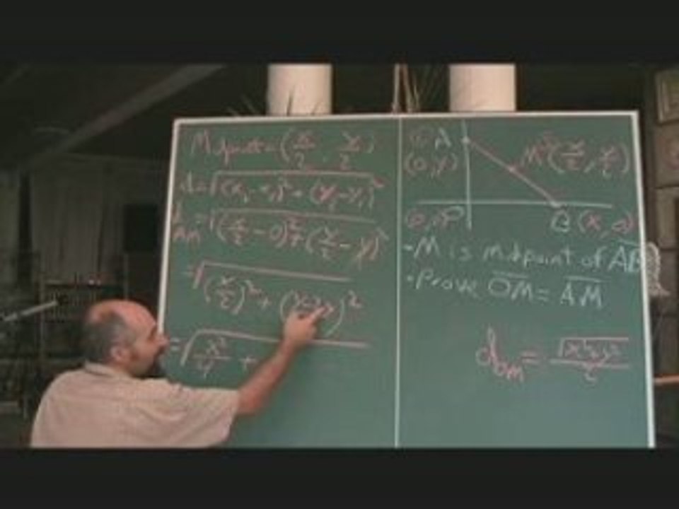 The Language of Mathematics 33: Proofs in Coordinate Geometry