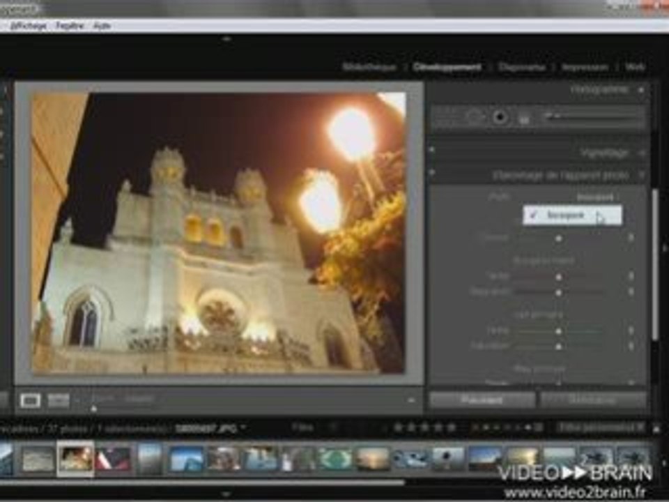 Adobe Lightroom 2 : Calibration de l'appareil photo