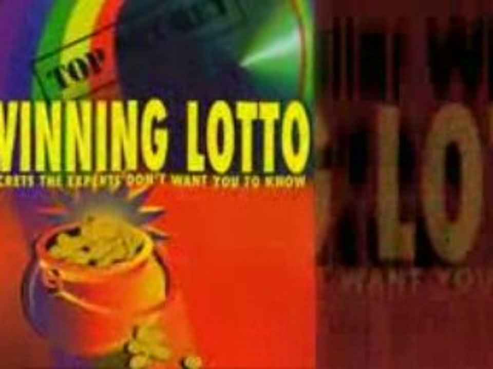 Win Lotto: Lottery Winners Secrets for Winning The Lottery