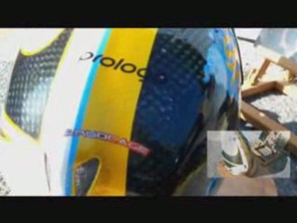 Casque de jéremy Morland par Fernandes Designs