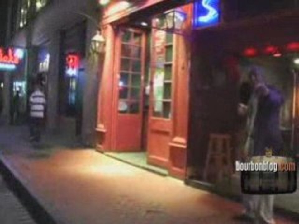 Bourbon Punch on Bourbon Street at Mardi Gras