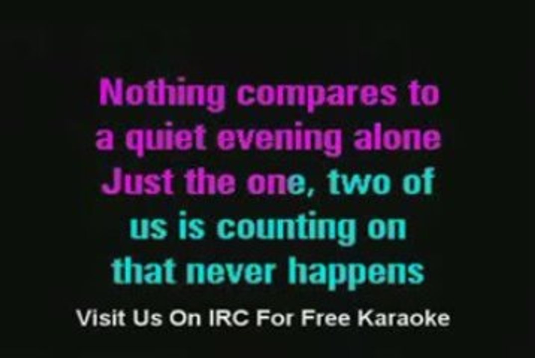 Karaoke Crush Crush Crush - Instrumental lyrics