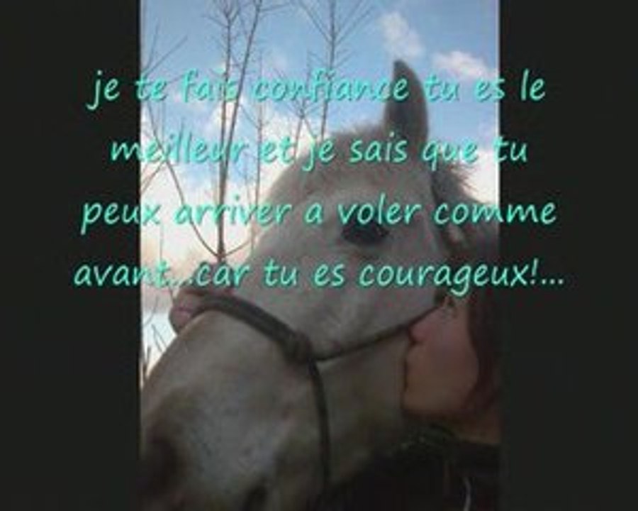 Aide pour monter à cheval après deux semaines