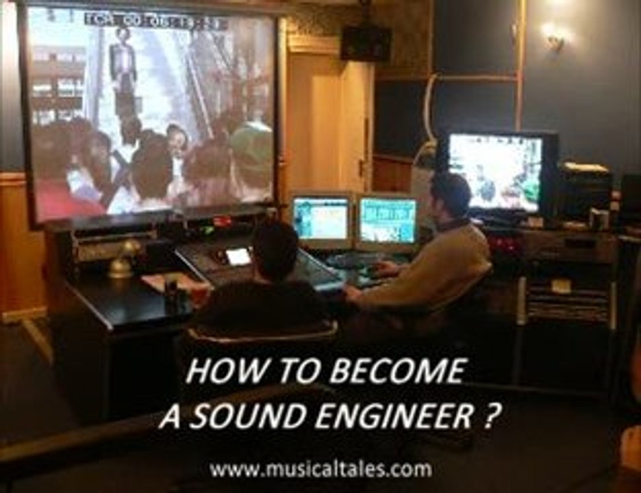 HOW TO BECOME A SOUND ENGINEER [audio recording]