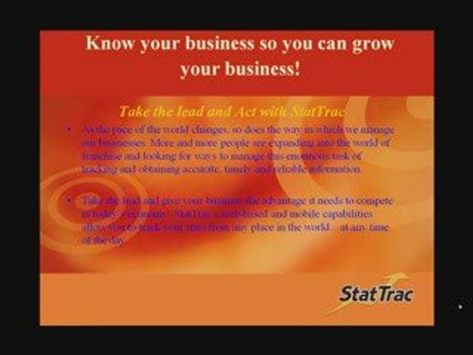 Statistical Analysis Software for Franchises