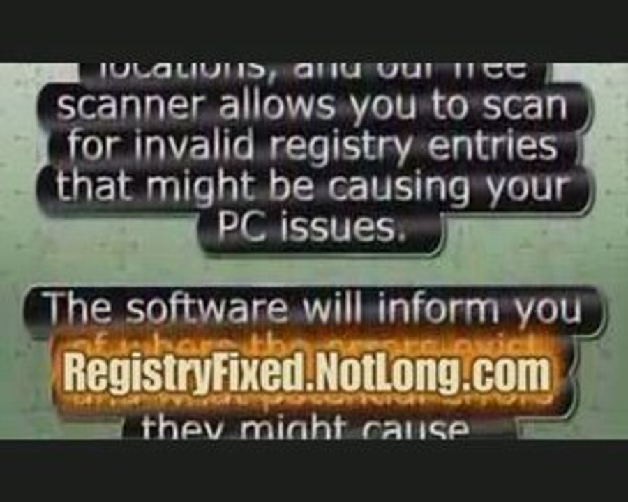 How to Fix Registry Error