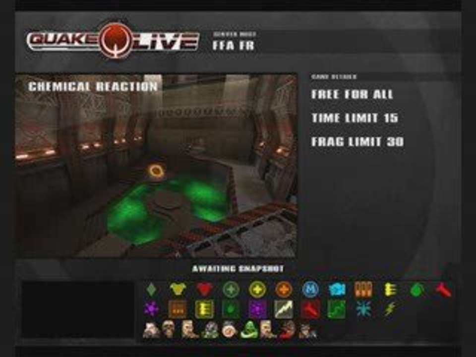 Quake live Chemical Reaction Map