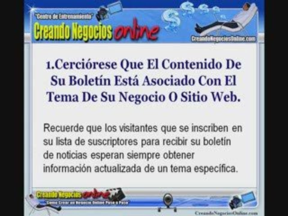 Pública Un Boletín De Noticias