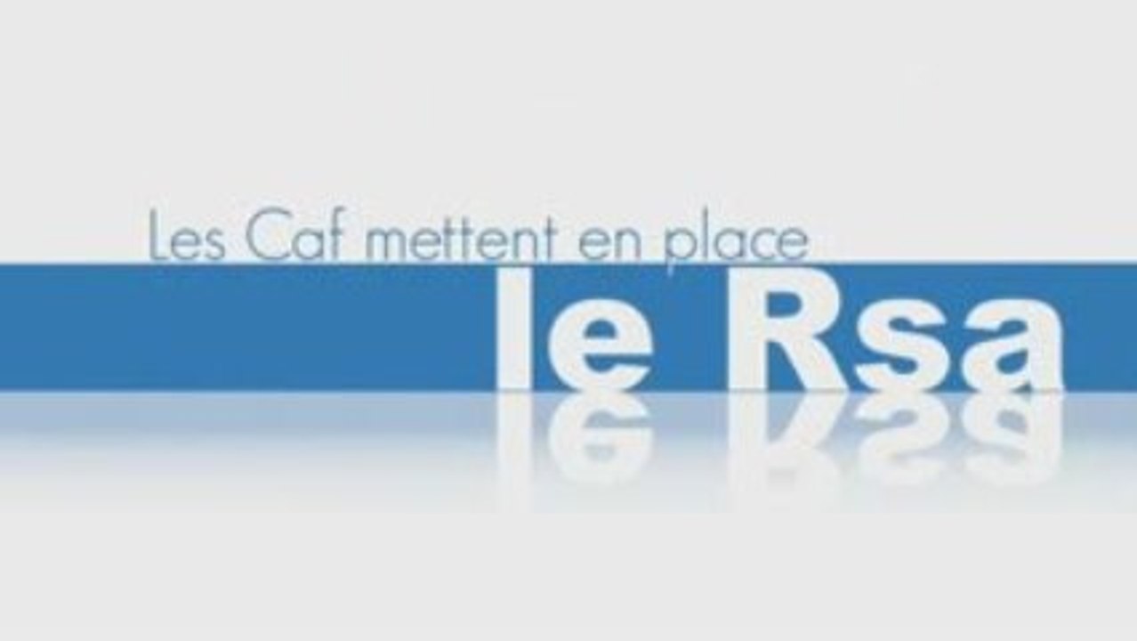 La Caf et le RSA