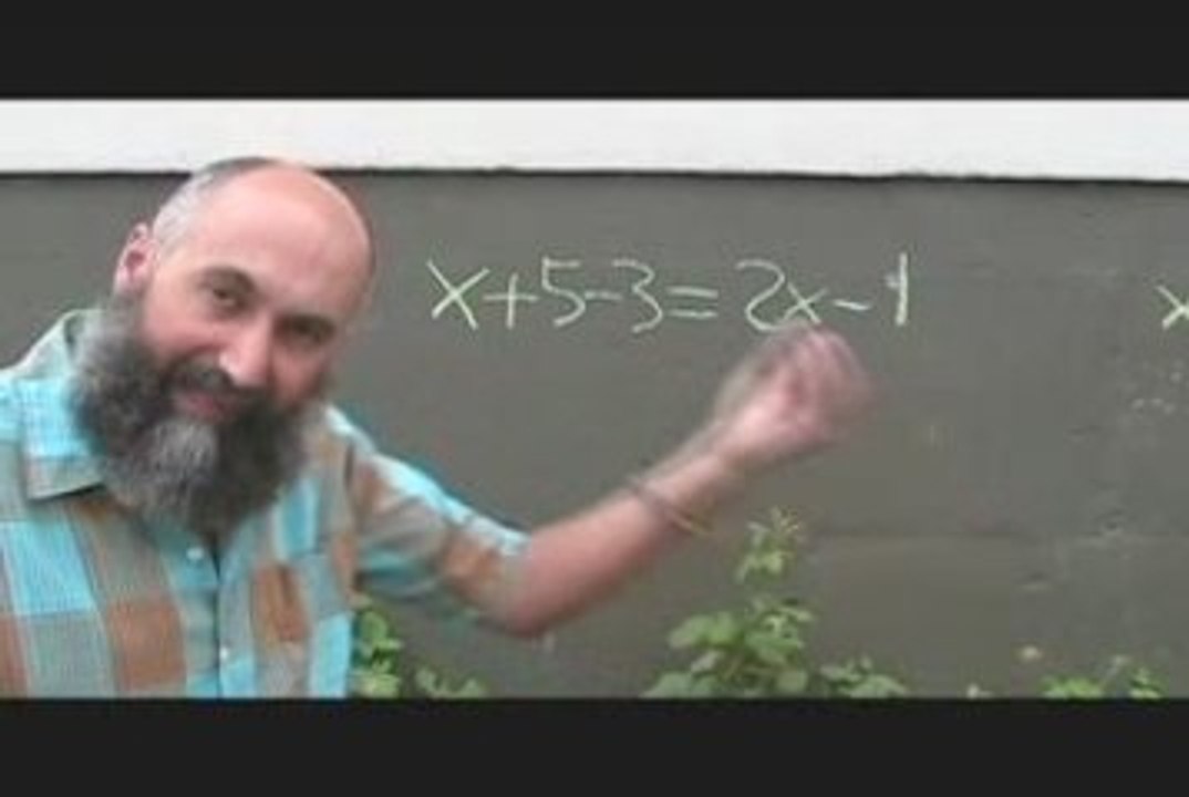 Language of Mathematics III (65): Solving Equations (+,-)